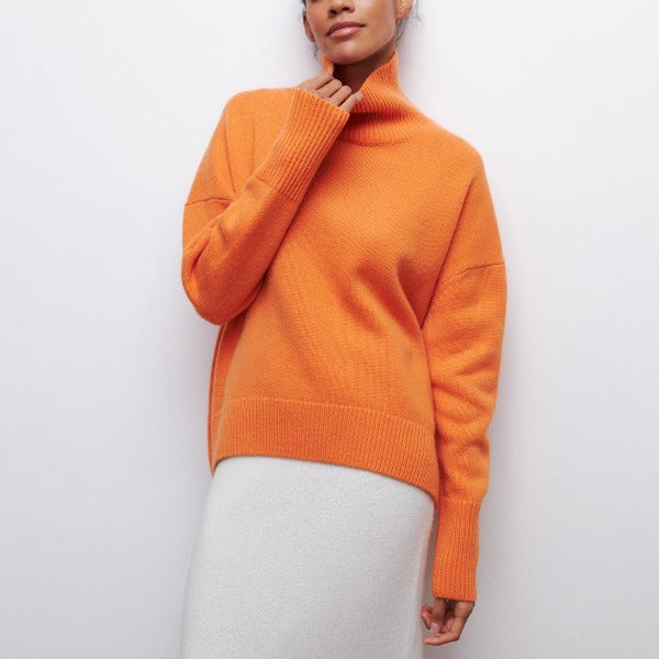 Rosgrove | Women - Soft Turtleneck Jumper - Cozy Knit