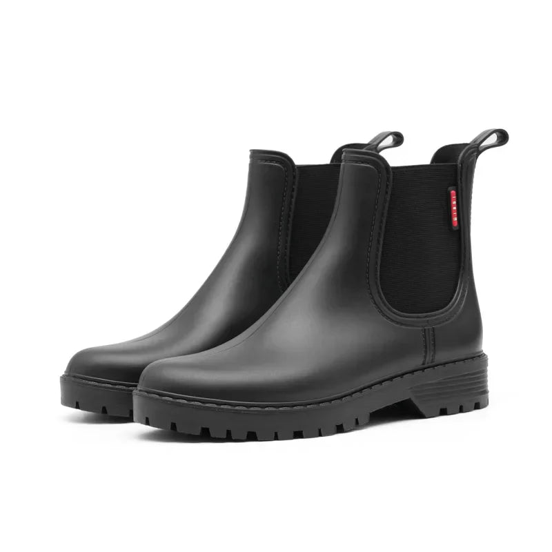 Rosgrove | Women - Chelsea Rain Boots - Waterproof & Slip-Resistant