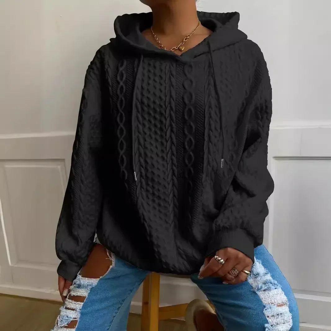 Rosgrove | Women - Hooded Winter Sweatshirt - Long Sleeve Comfort