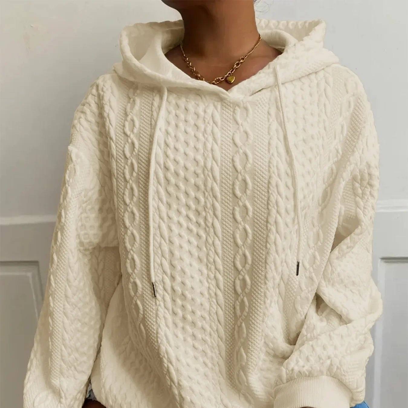 Rosgrove | Women - Hooded Winter Sweatshirt - Long Sleeve Comfort