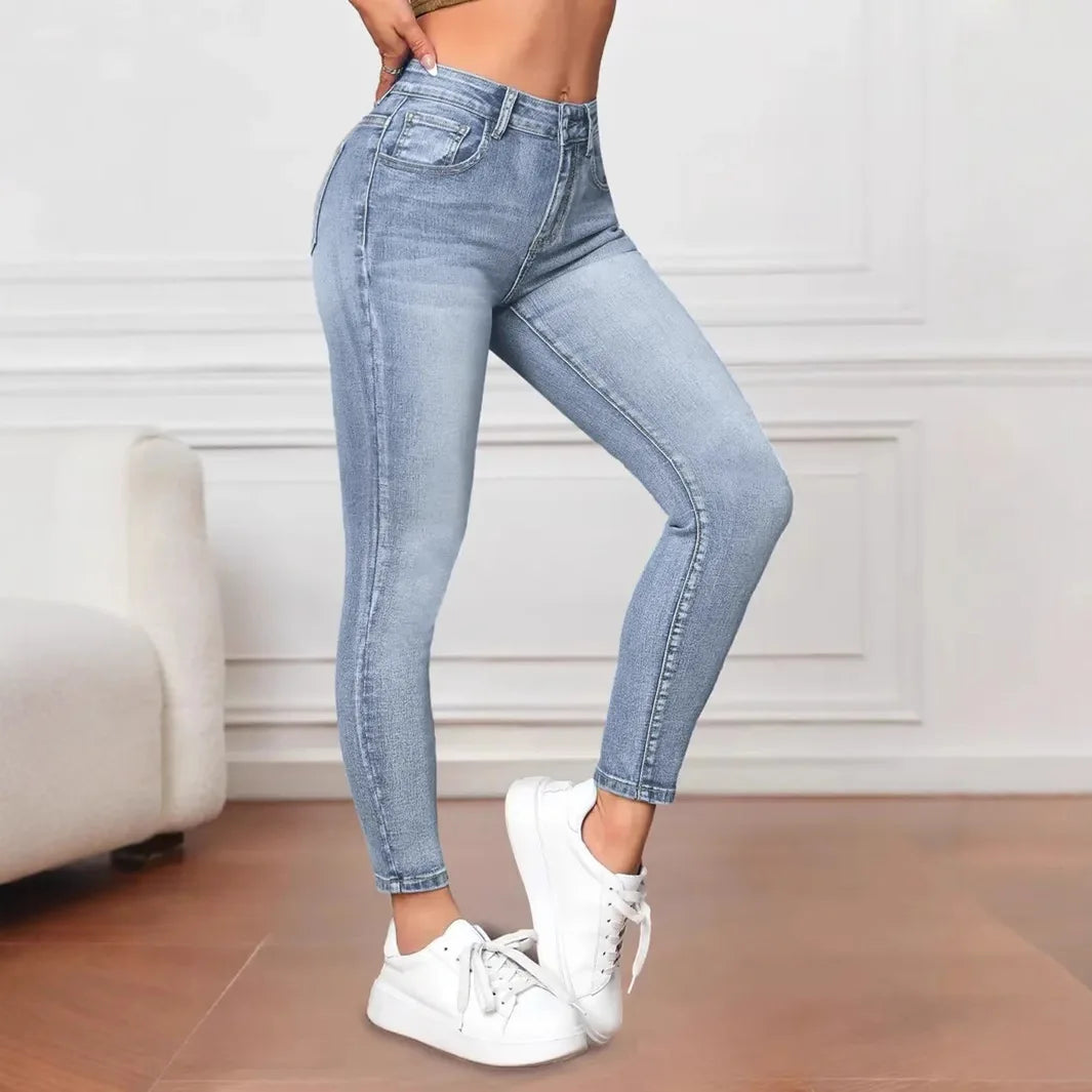 Rosgrove | Women - Skinny Jeggings - High Waist Style