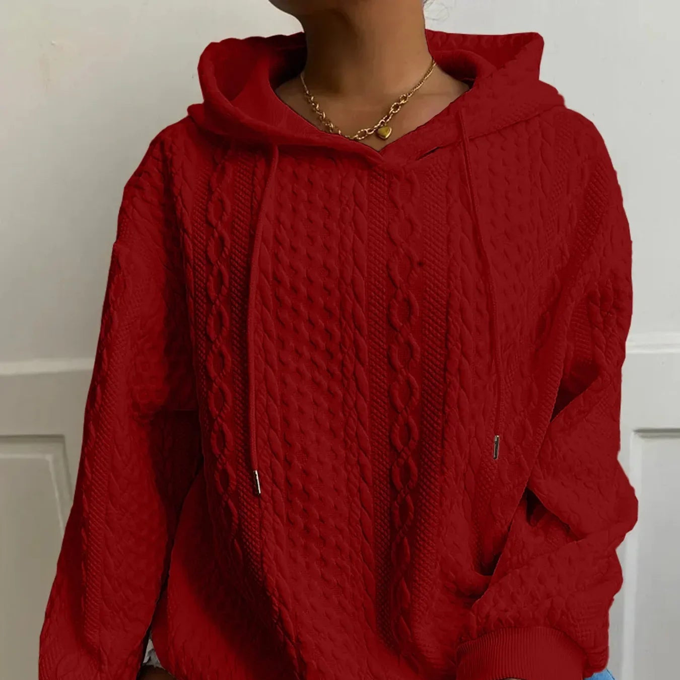Rosgrove | Women - Hooded Winter Sweatshirt - Long Sleeve Comfort