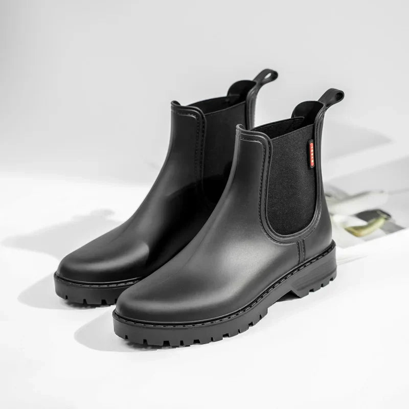 Rosgrove | Women - Chelsea Rain Boots - Waterproof & Slip-Resistant
