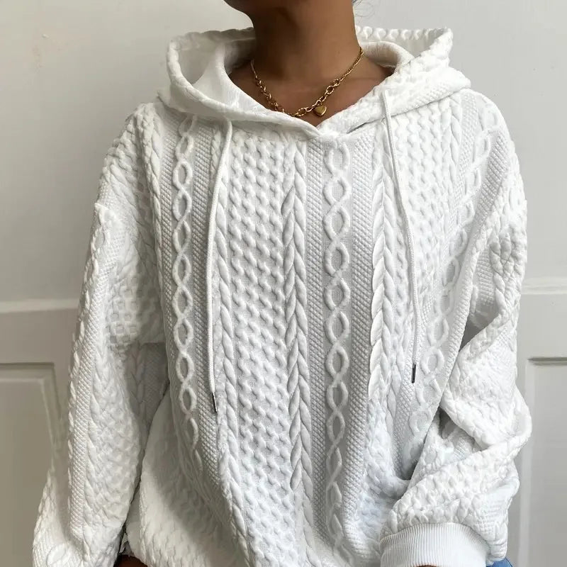 Rosgrove | Women - Hooded Winter Sweatshirt - Long Sleeve Comfort