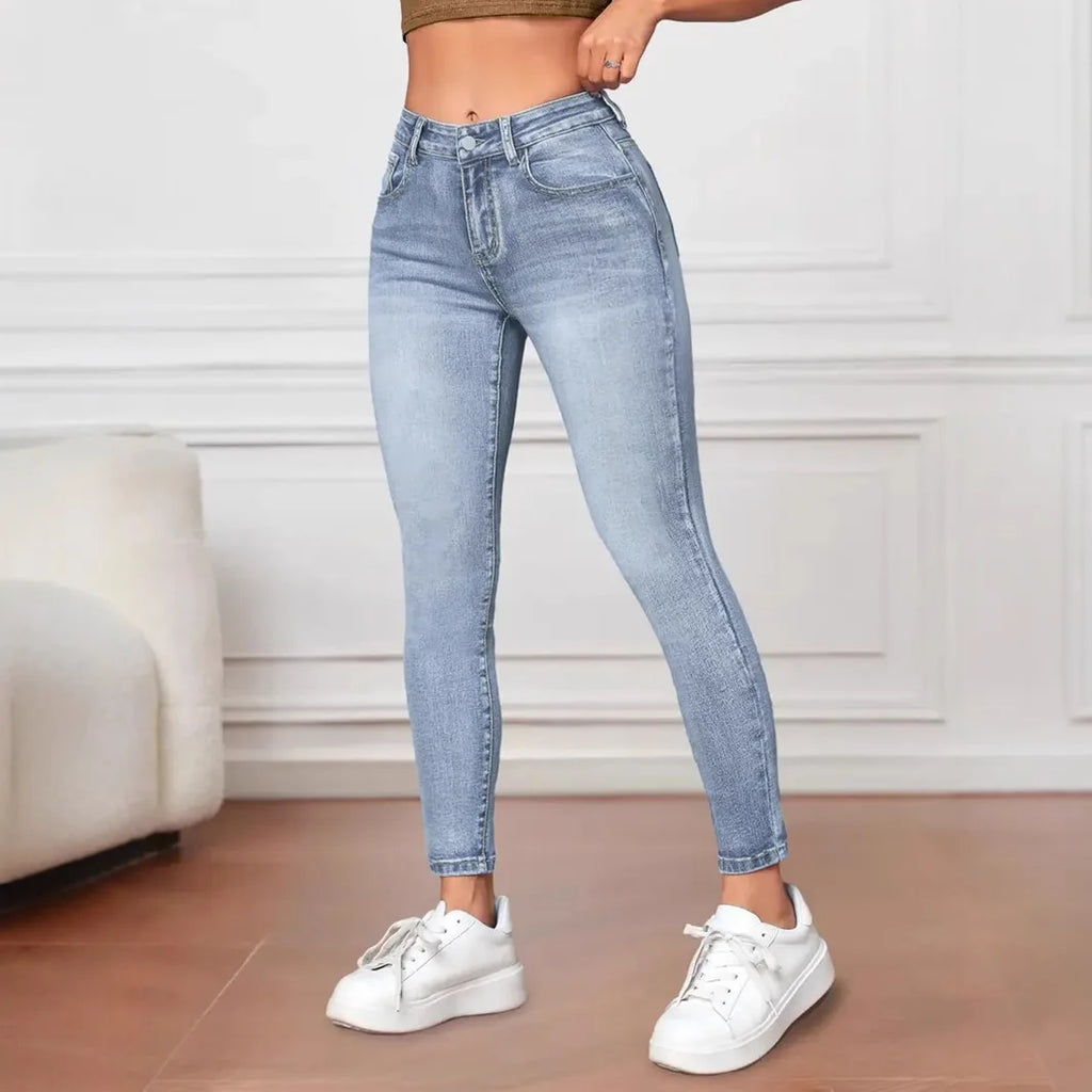 Rosgrove | Women - Skinny Jeggings - High Waist Style