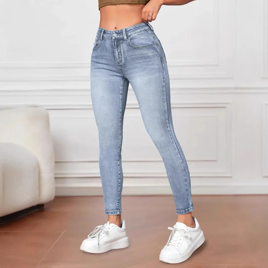 Rosgrove | Women - Skinny Jeggings - High Waist Style