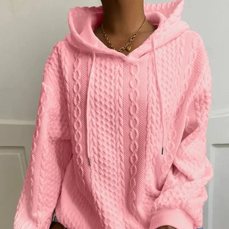 Rosgrove | Women - Hooded Winter Sweatshirt - Long Sleeve Comfort