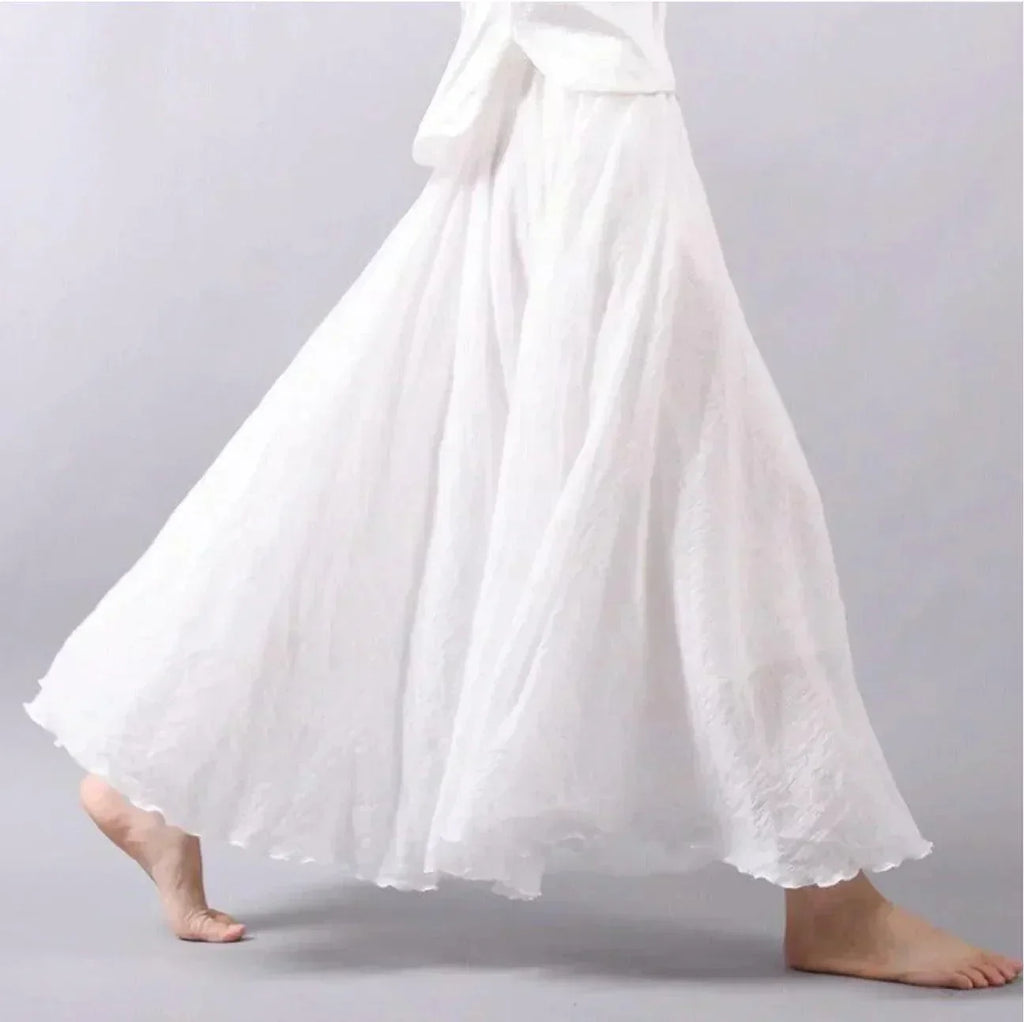 Rosgrove | Women - Skirt - Maxi Pleated - Boho Style
