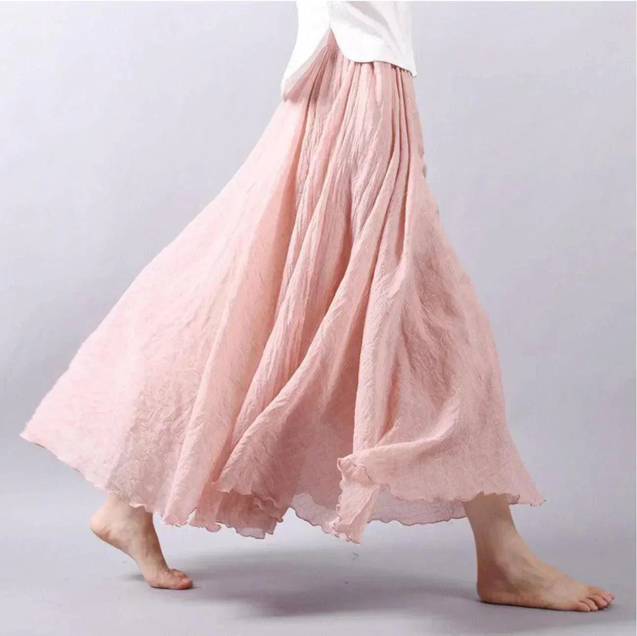 Rosgrove | Women - Skirt - Maxi Pleated - Boho Style