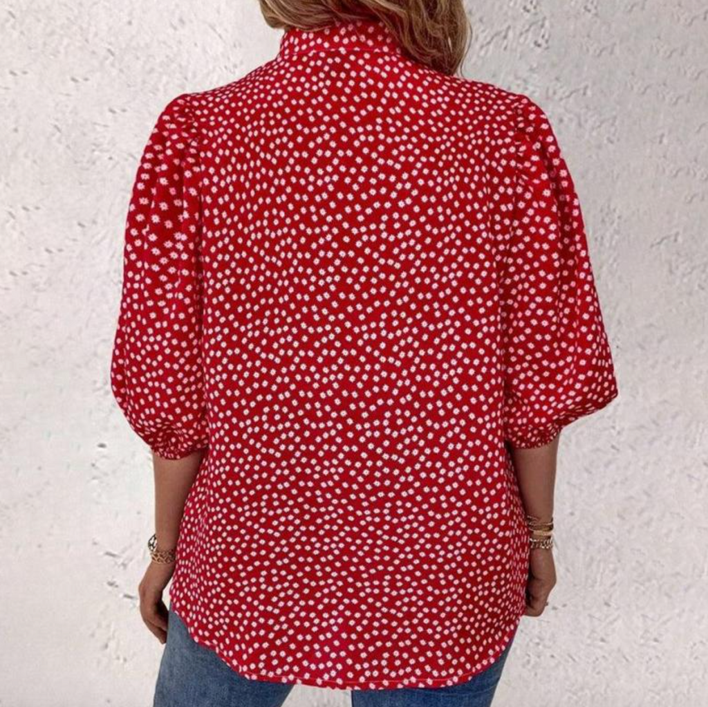 Rosgrove | Women - Blouse - Floral Design - Casual Chic