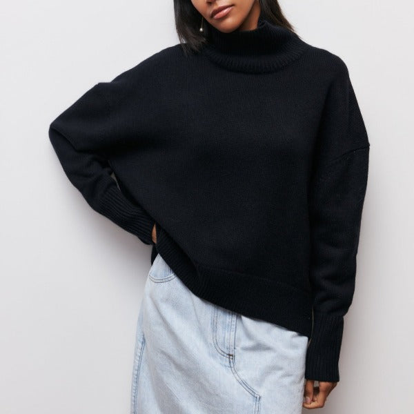 Rosgrove | Women - Soft Turtleneck Jumper - Cozy Knit