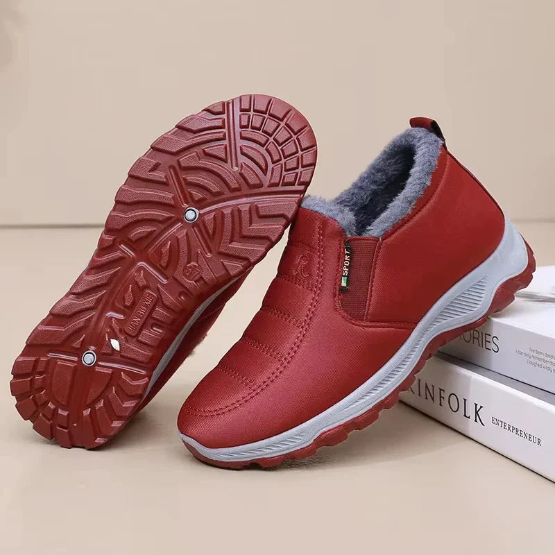 Rosgrove | Women - Winter Slip-On Boots - Zip Closure Style