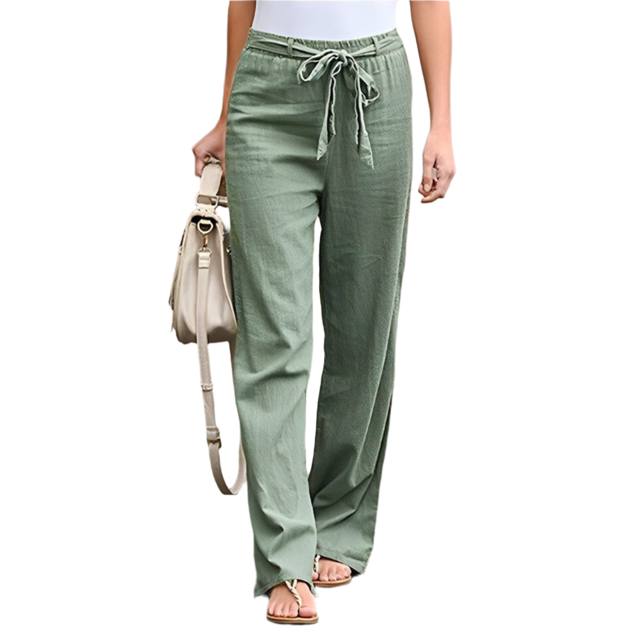 Rosgrove | Women – Linen Trousers – Lightweight Fabric