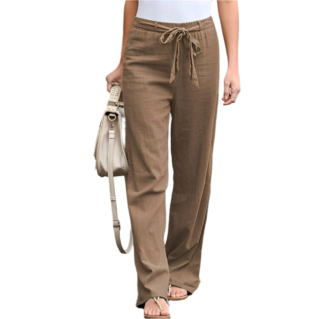 Rosgrove | Women – Linen Trousers – Lightweight Fabric