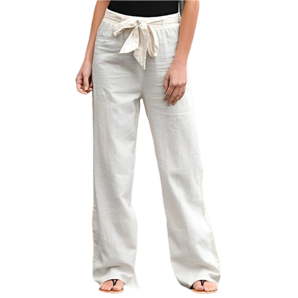 Rosgrove | Women – Linen Trousers – Lightweight Fabric