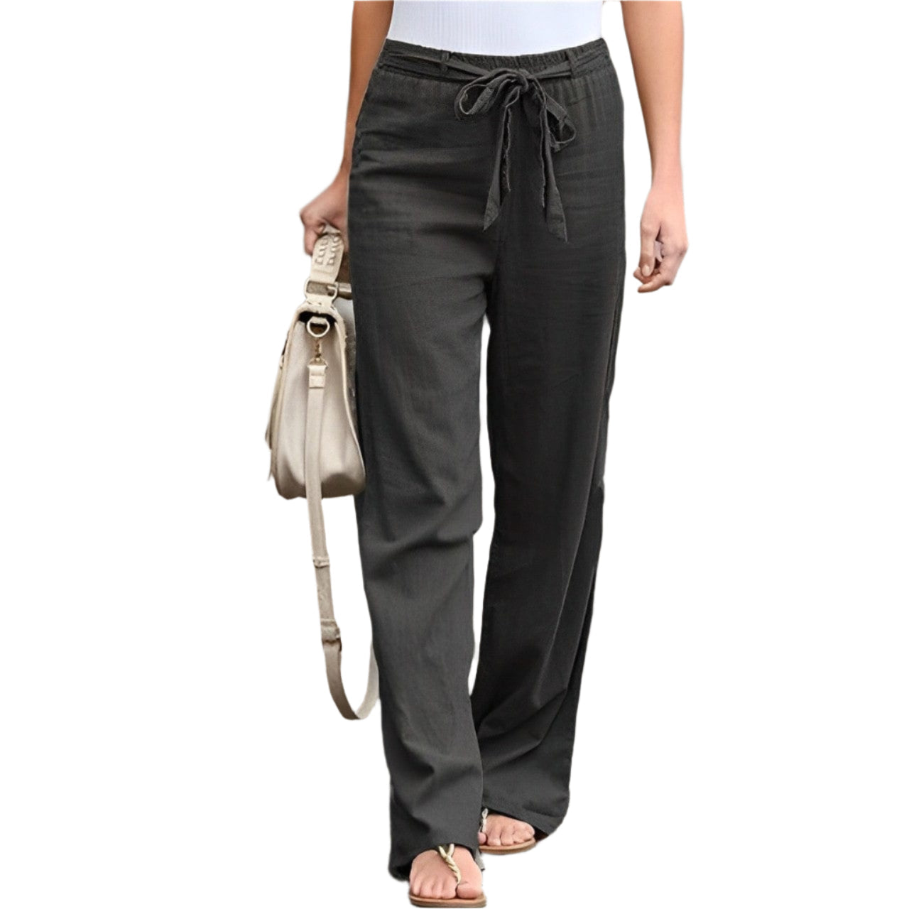Rosgrove | Women – Linen Trousers – Lightweight Fabric