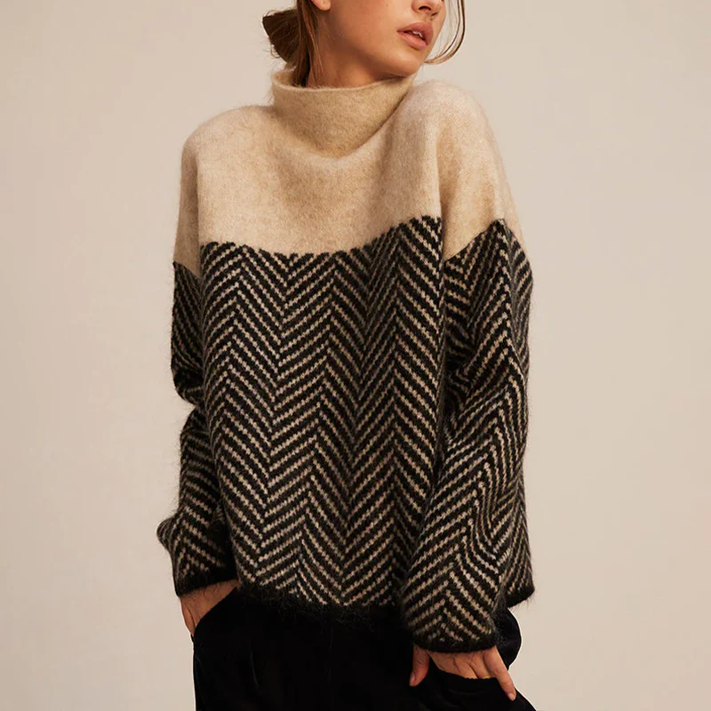Rosgrove | Women - Cashmere Turtleneck Jumper - Soft & Cosy