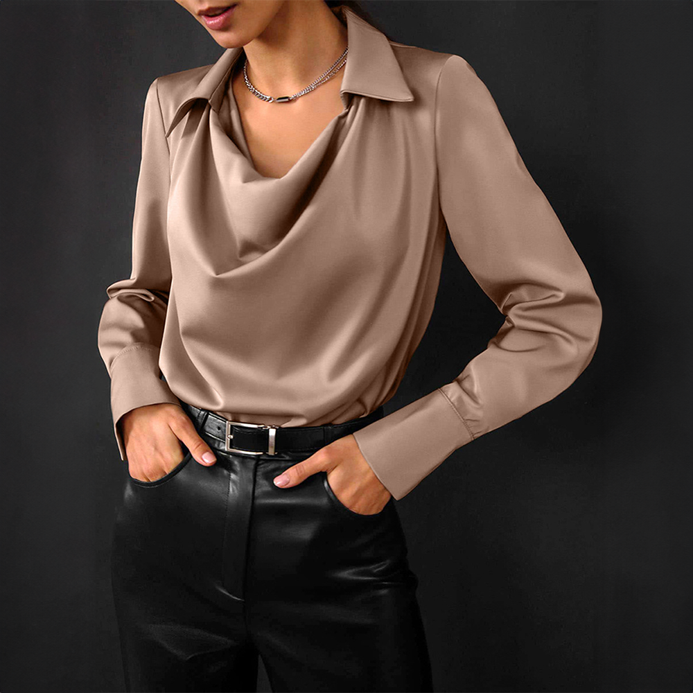 Rosgrove | Women - Blouse - Silk Look - Luxe & Stylish