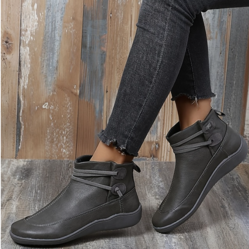 Rosgrove | Women - Waterproof Ankle Boots - Adjustable Straps