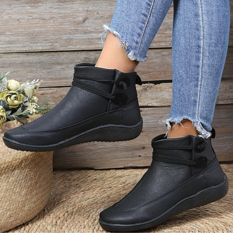 Rosgrove | Women - Waterproof Ankle Boots - Adjustable Straps
