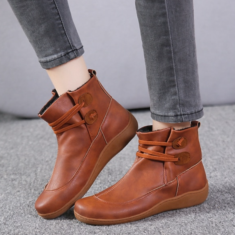 Rosgrove | Women - Waterproof Ankle Boots - Adjustable Straps