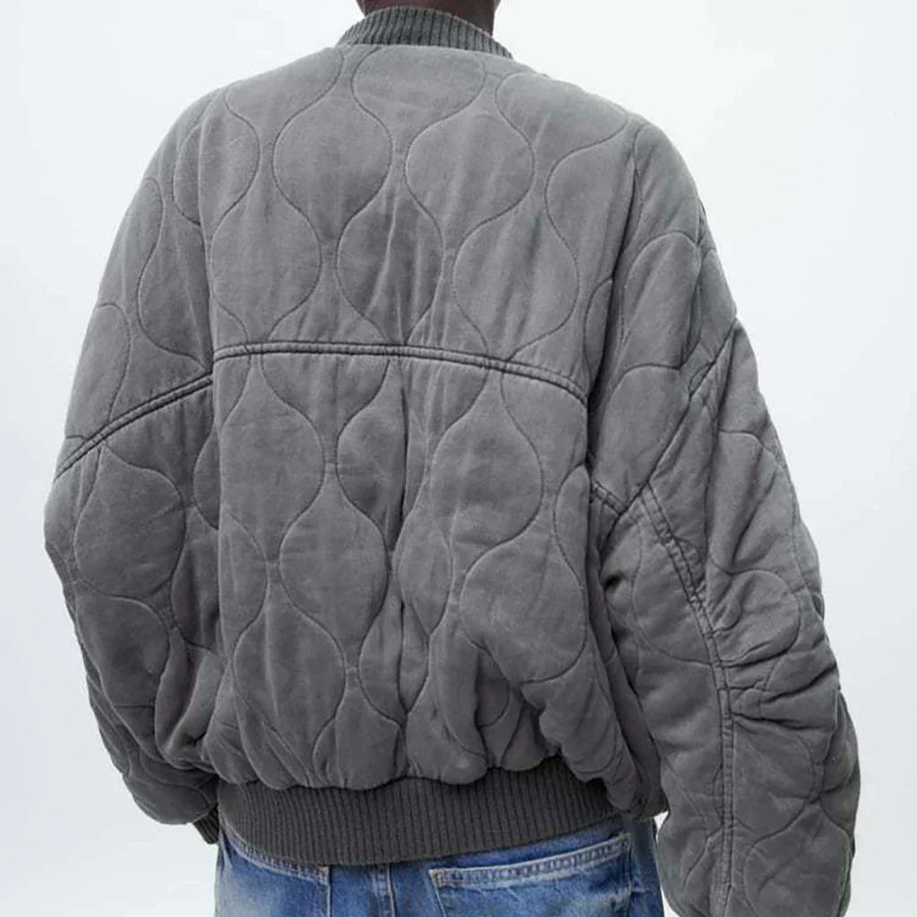 Rosgrove | Women - Loose Fit Winter Jacket - Quilted Design