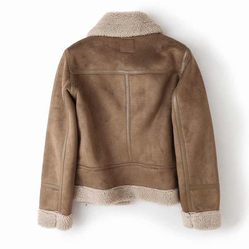 Rosgrove | Women - Biker Jacket - Asymmetric Zip & Lined Collar
