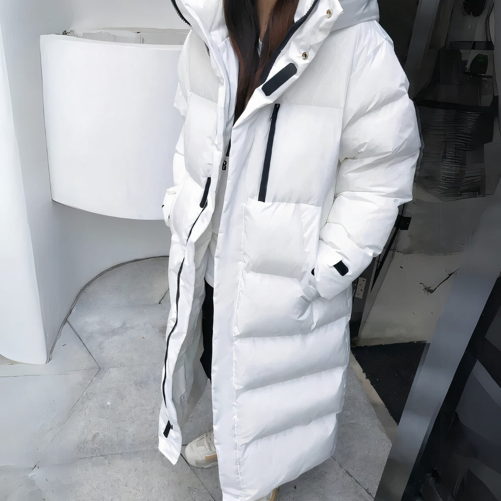 Rosgrove | Women - Hooded Long Padded Coat - Warm & Stylish