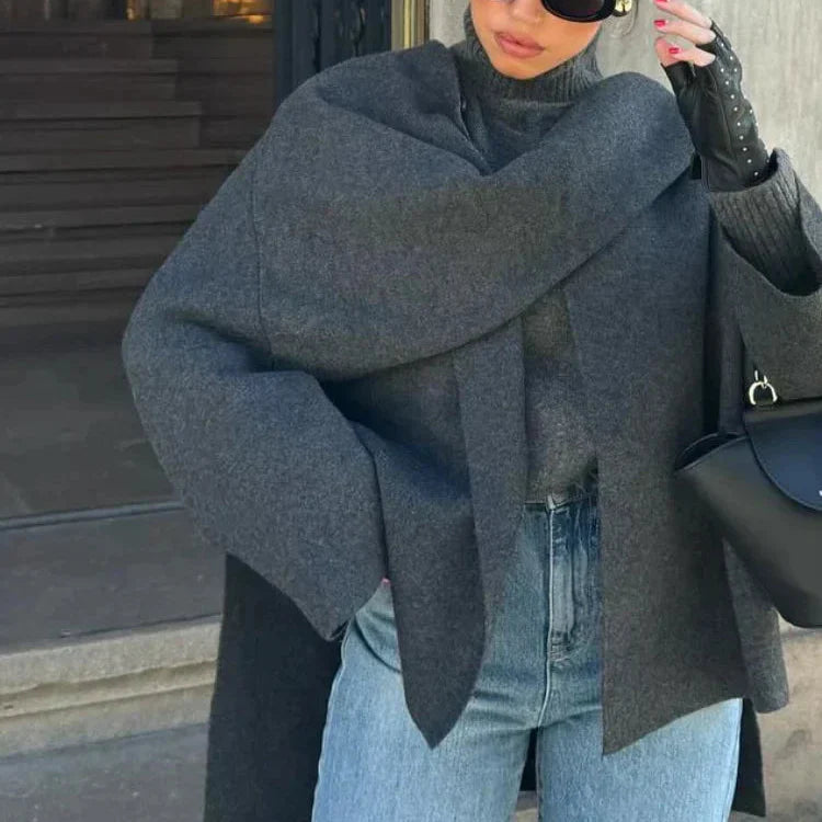 Rosgrove | Women - Elegant Warm Cape Coat