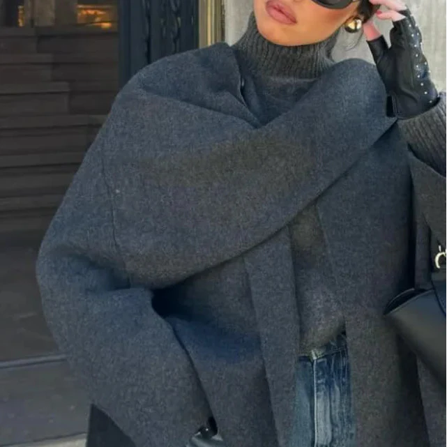 Rosgrove | Women - Elegant Warm Cape Coat