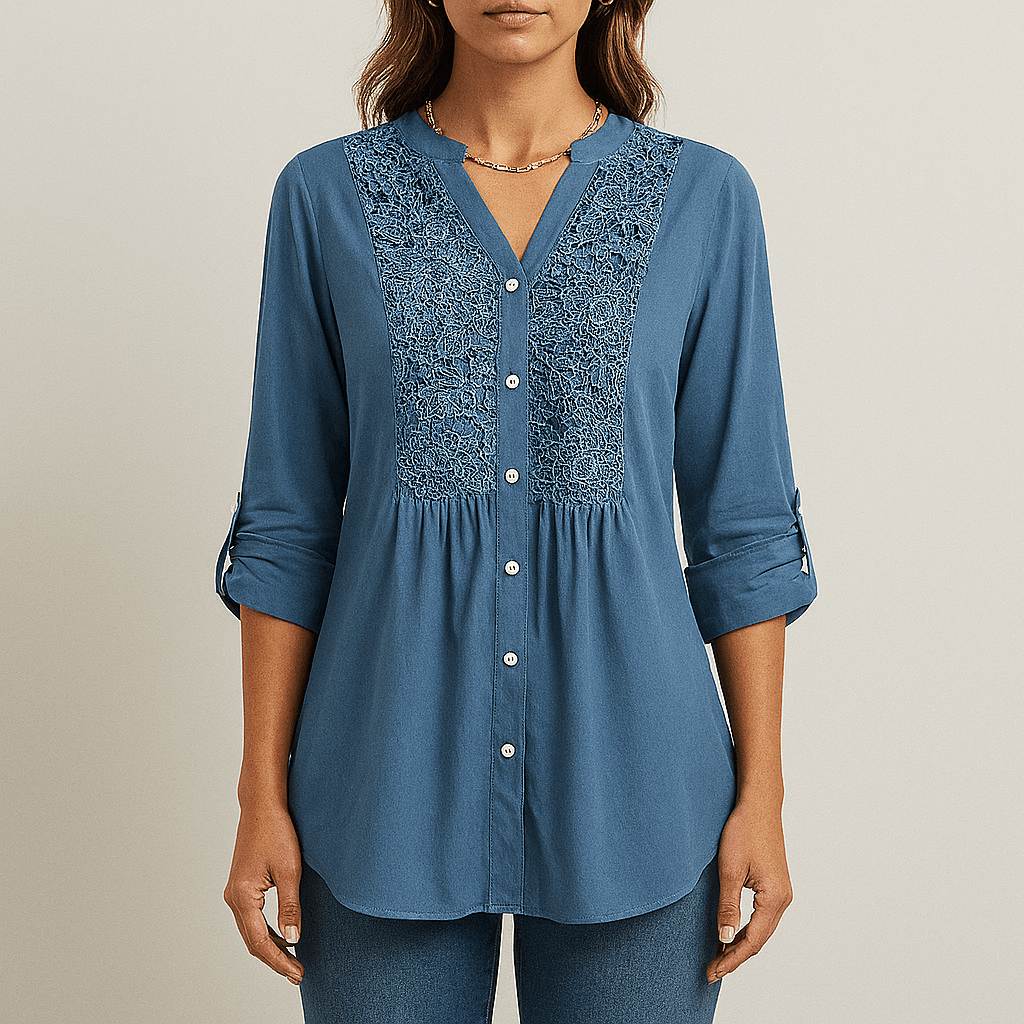 Rosgrove | Women - Blouse - Plus Size - Casual Elegance