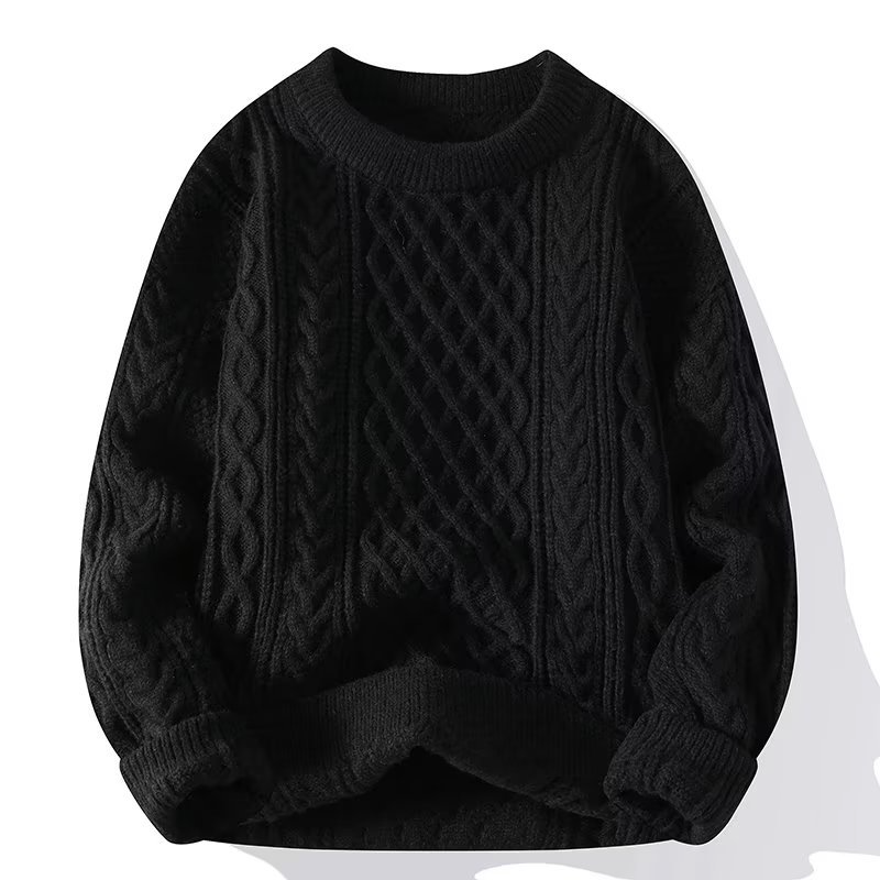 Rosgrove | Women - Chunky Cable Knit Jumper – Crew Neck