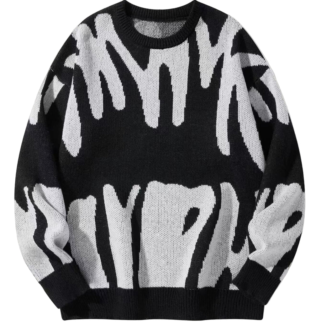 Rosgrove | Women - Oversized Crewneck Jumper - Textured Knit