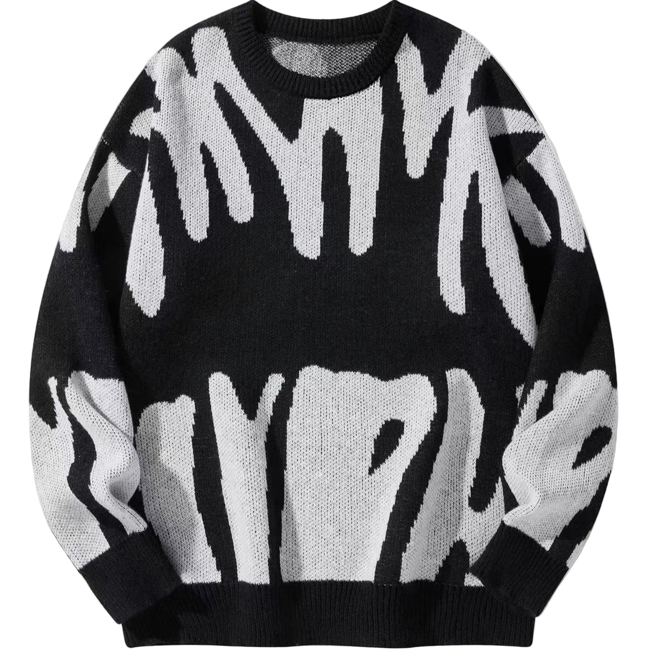 Rosgrove | Women - Oversized Crewneck Jumper - Textured Knit