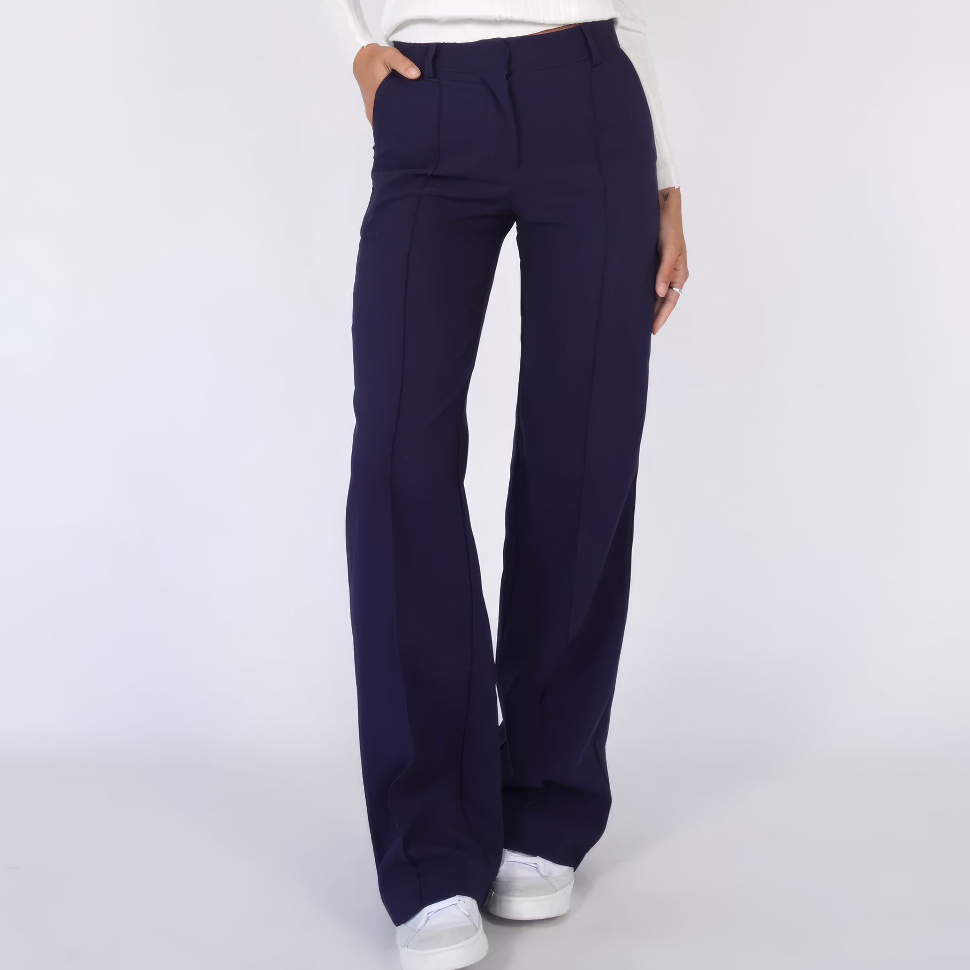 Rosgrove | Women - High-Waisted Straight Leg Trousers - Tailored