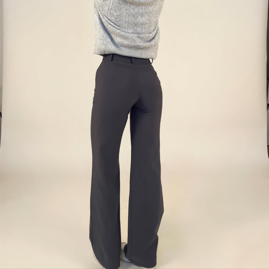 Rosgrove | Women - High-Waisted Straight Leg Trousers - Tailored