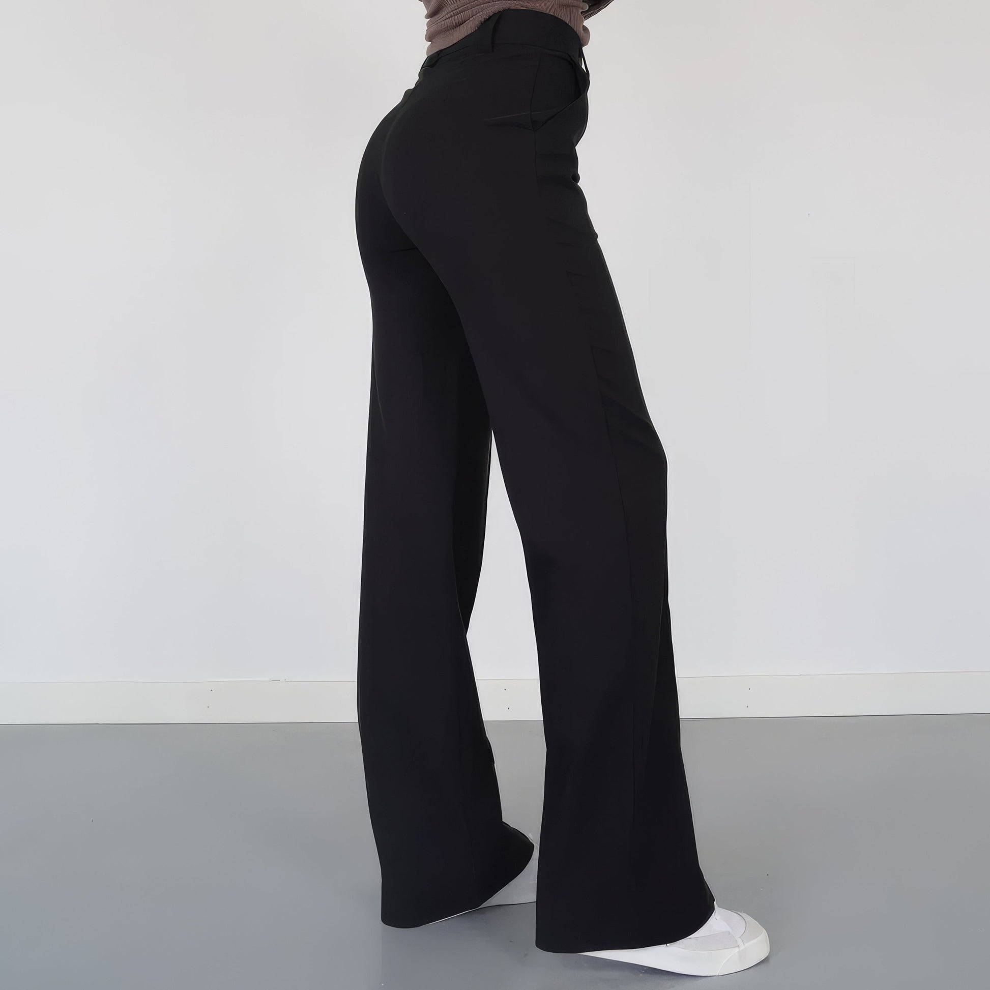 Rosgrove | Women - High-Waisted Straight Leg Trousers - Tailored