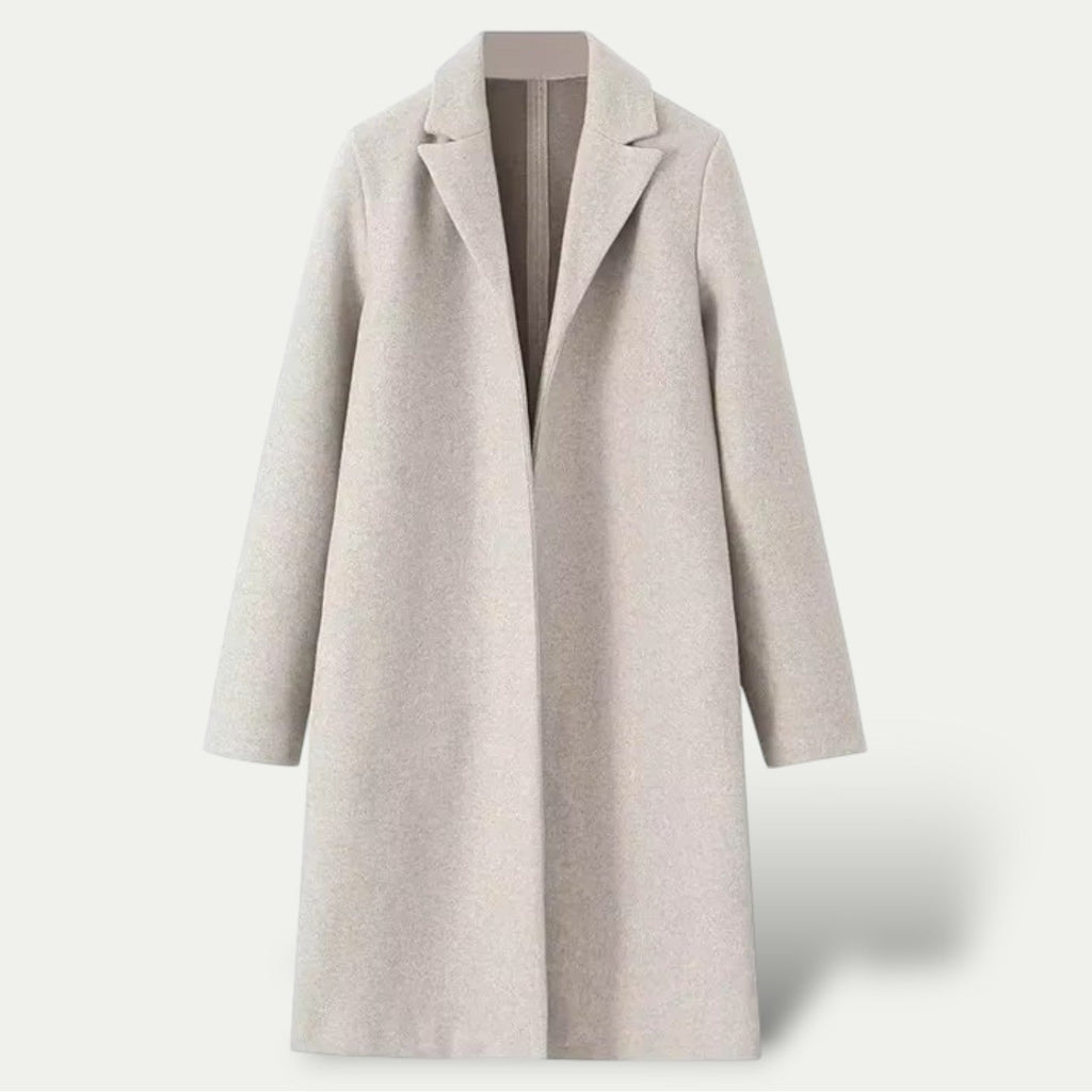 Rosgrove | Women - Classic Long Trench Coat - Tailored Style