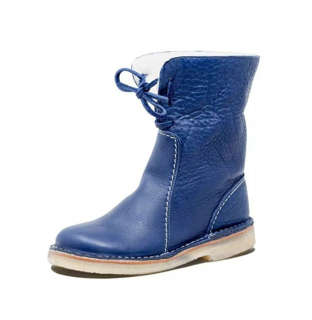 Rosgrove | Women - Shearling-Lined Ankle Boots - Foldable Cuff