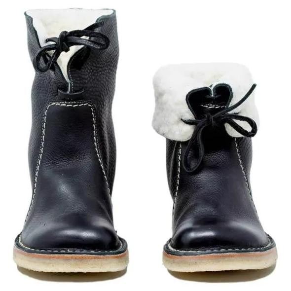 Rosgrove | Women - Shearling-Lined Ankle Boots - Foldable Cuff