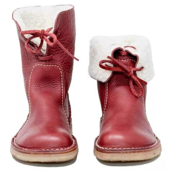 Rosgrove | Women - Shearling-Lined Ankle Boots - Foldable Cuff