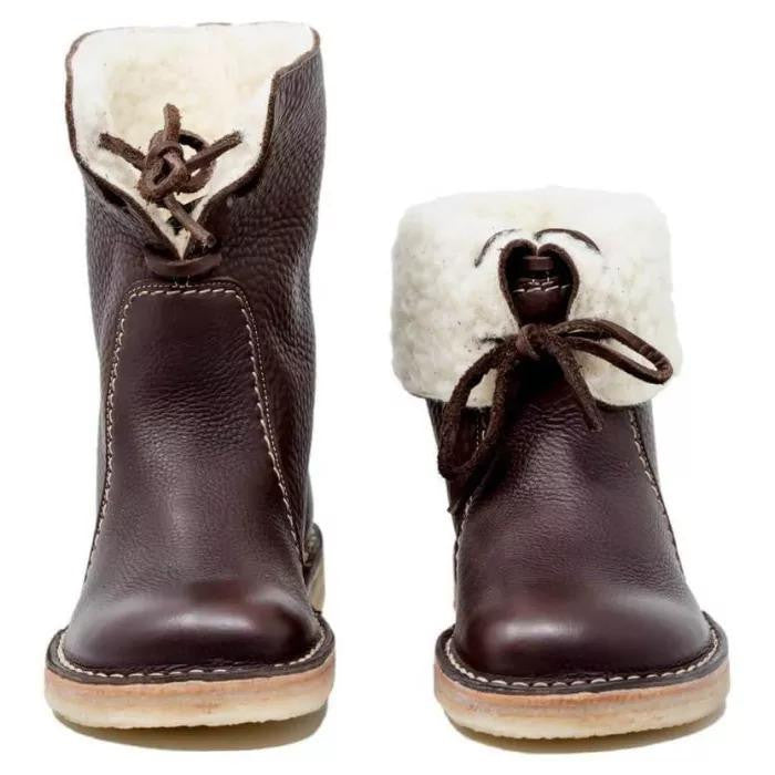 Rosgrove | Women - Shearling-Lined Ankle Boots - Foldable Cuff