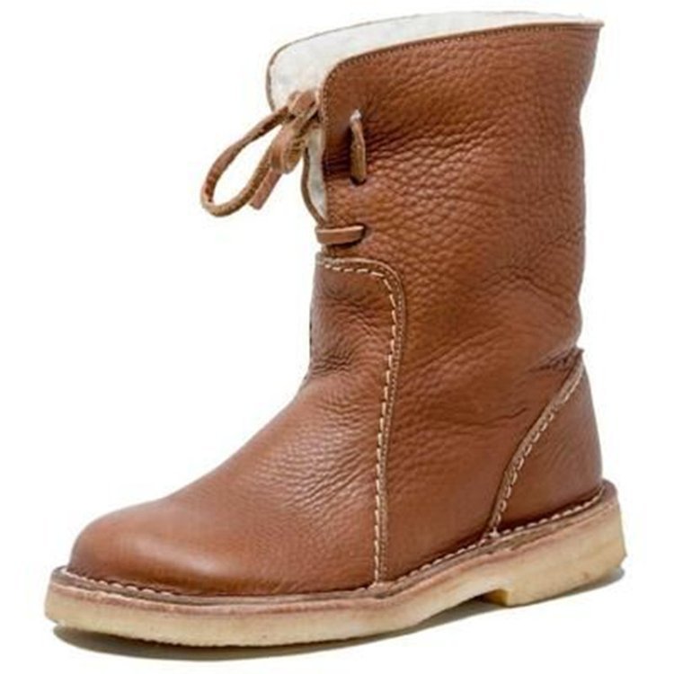 Rosgrove | Women - Shearling-Lined Ankle Boots - Foldable Cuff