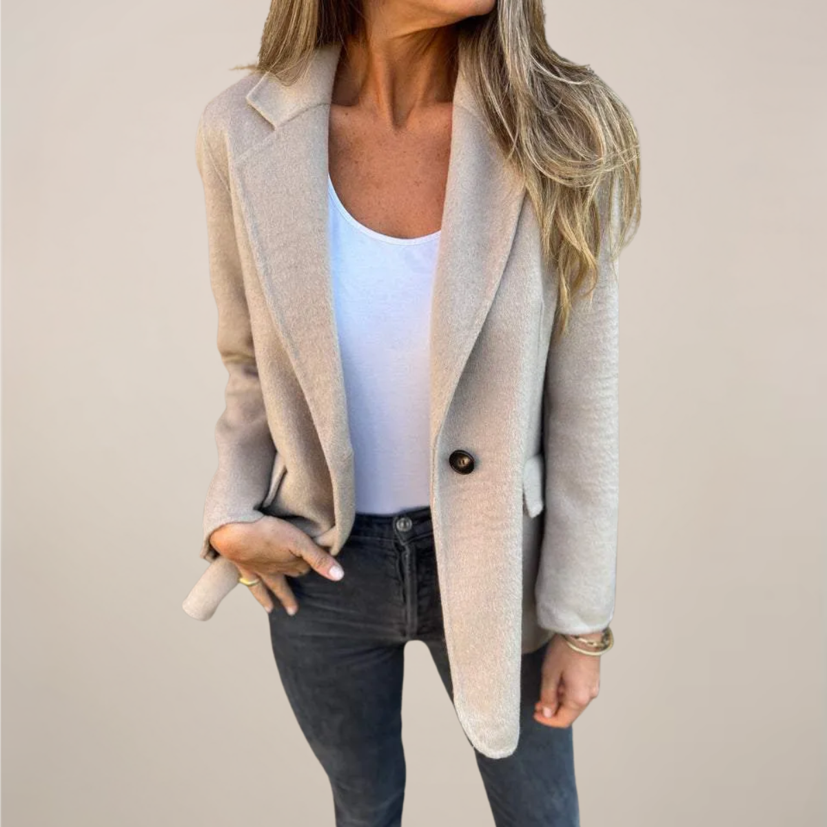 Rosgrove | Women - Tailored Blazer Jacket - Notch Lapel Style