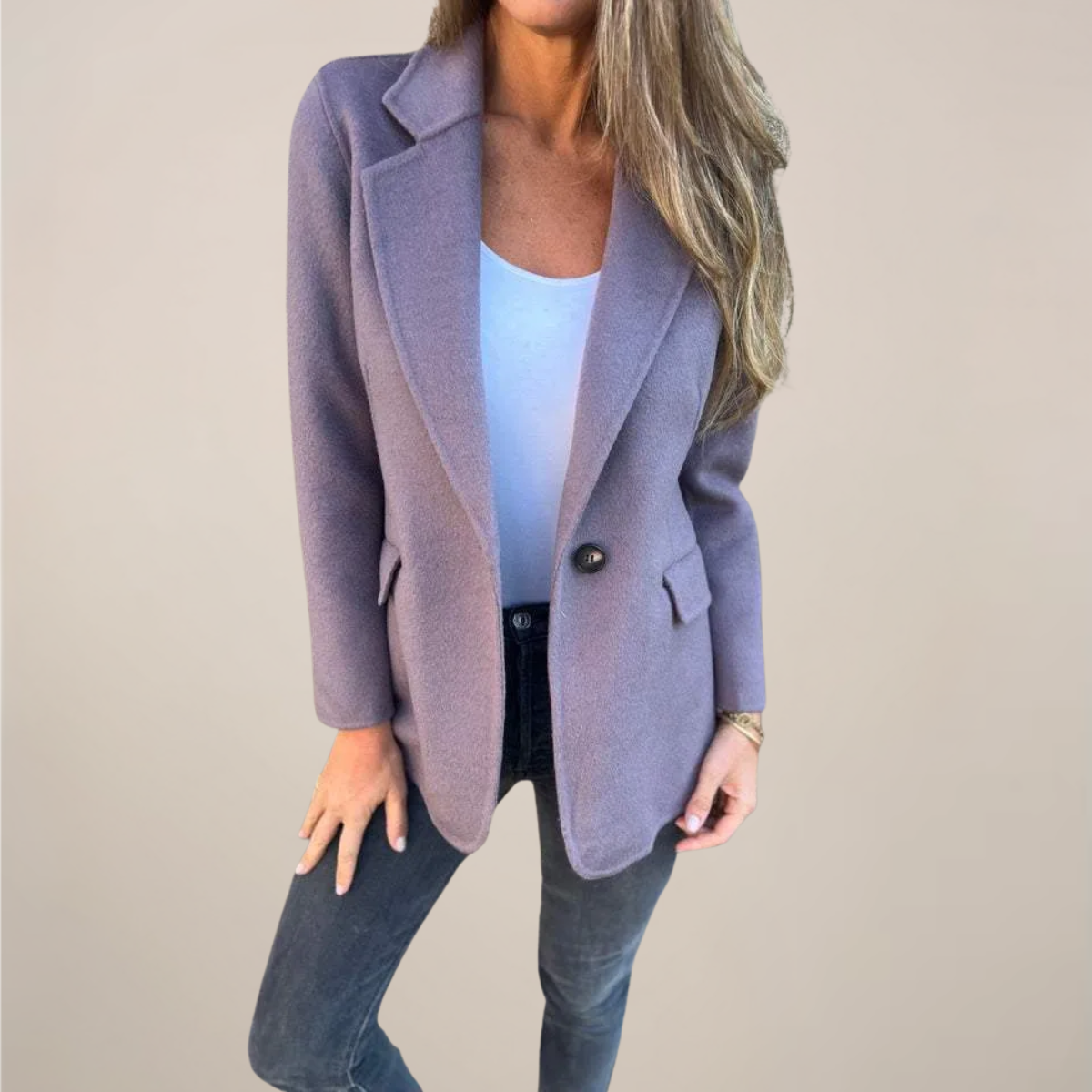 Rosgrove | Women - Tailored Blazer Jacket - Notch Lapel Style