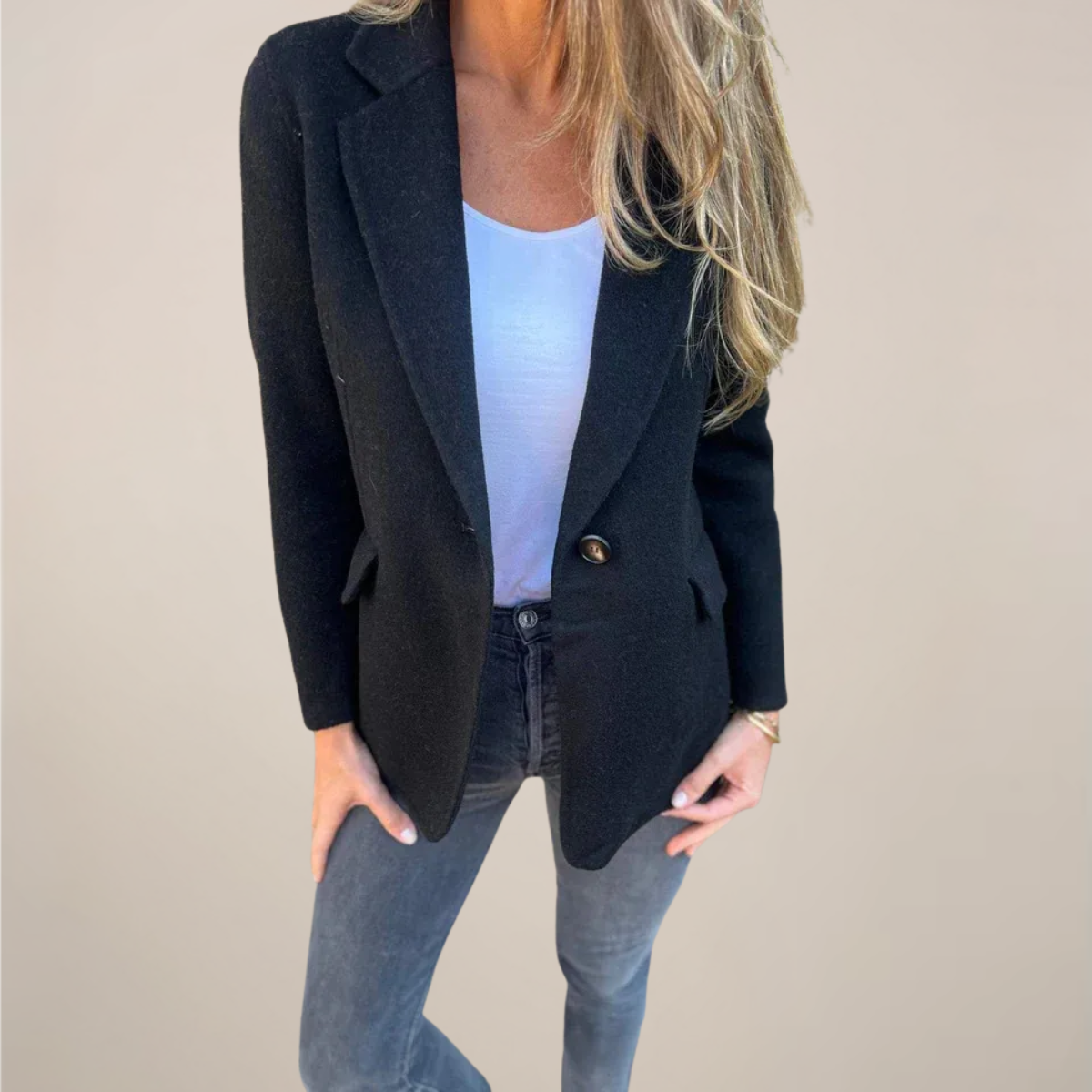 Rosgrove | Women - Tailored Blazer Jacket - Notch Lapel Style