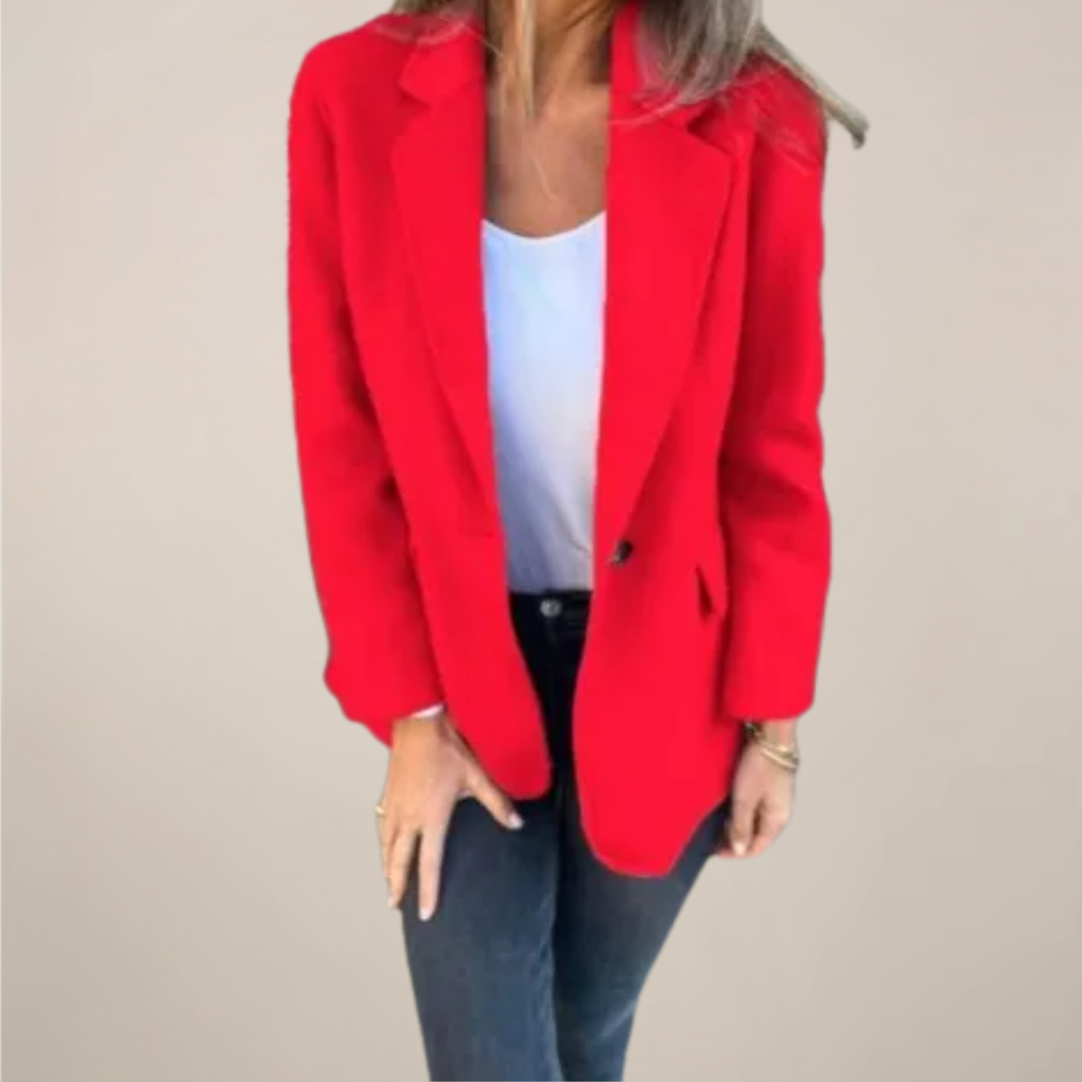 Rosgrove | Women - Tailored Blazer Jacket - Notch Lapel Style