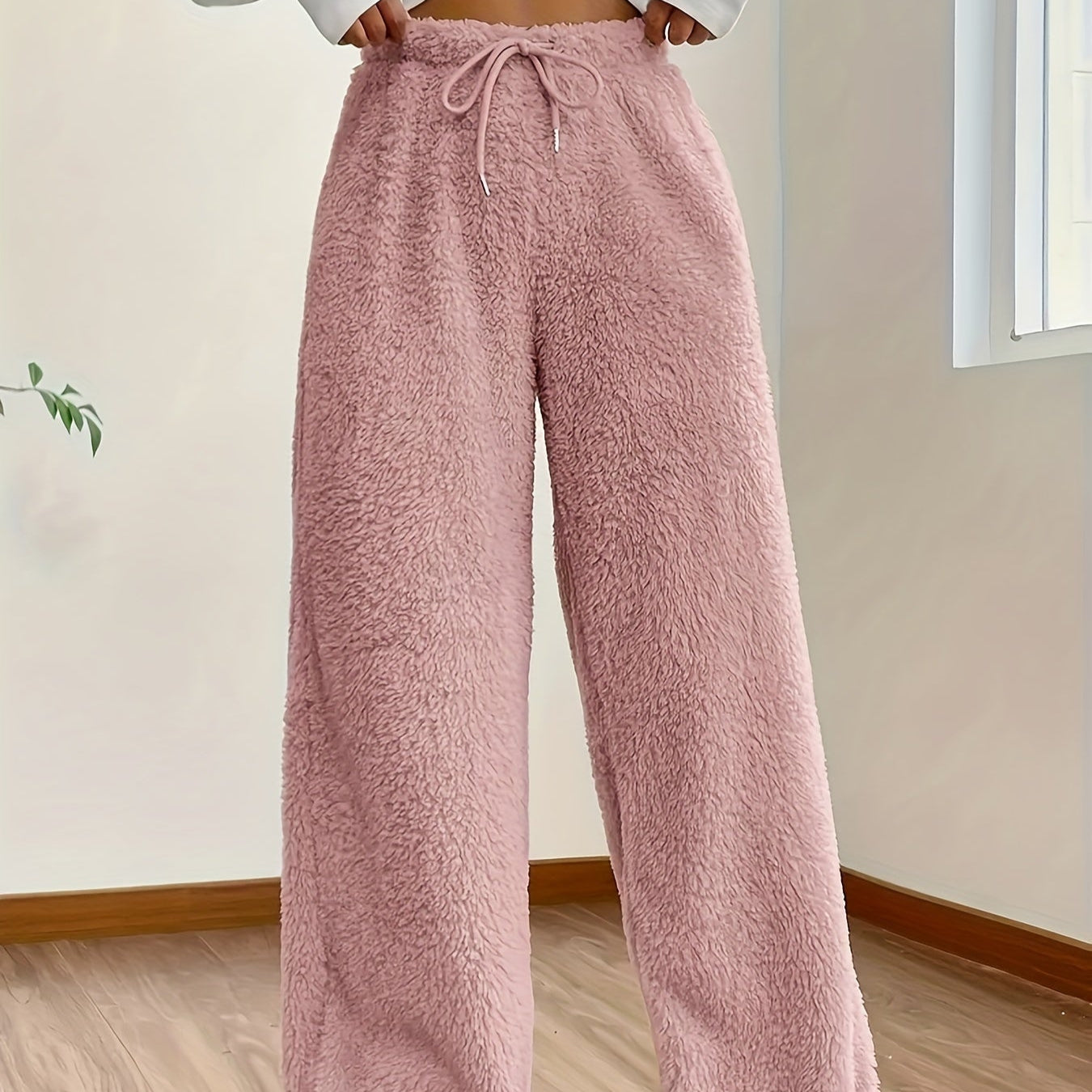Rosgrove | Women - Soft Teddy Sherpa Trousers - Cosy Style