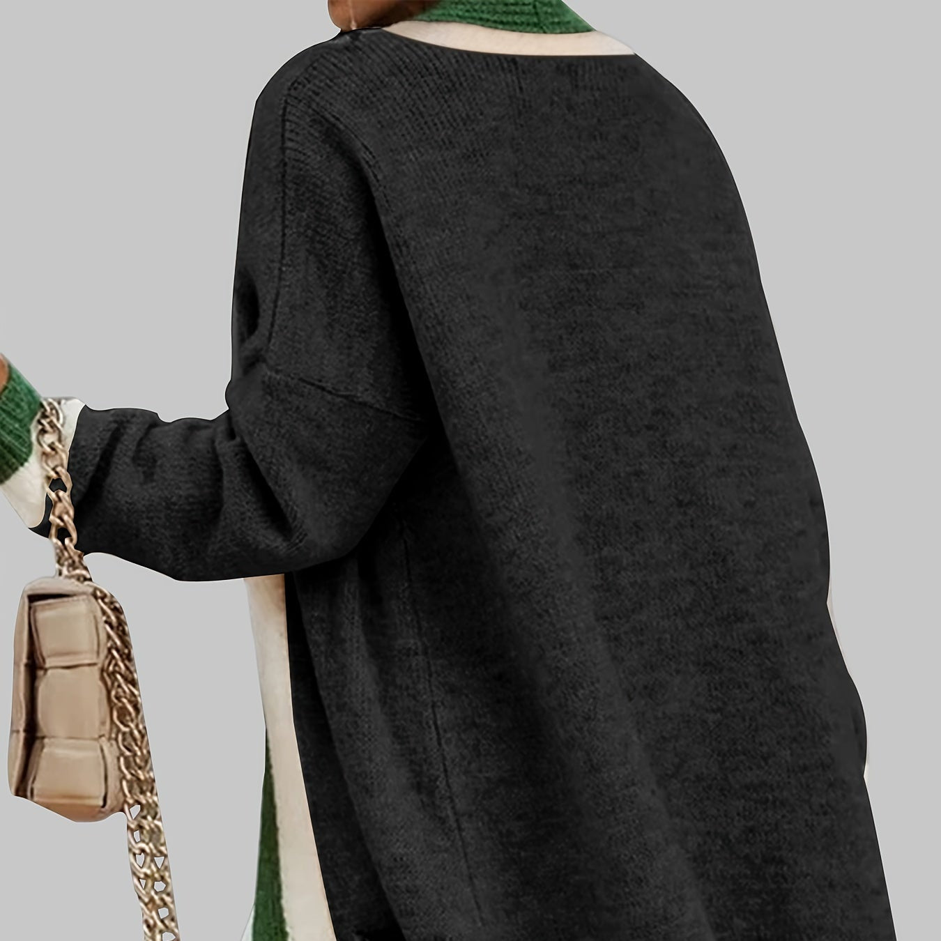 Rosgrove | Women - Long Cardigan - Vintage Knit Style