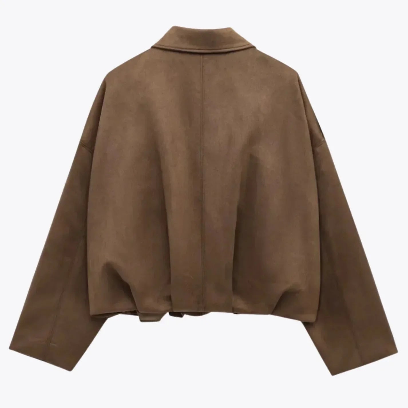 Rosgrove | Women - Oversized Suede Leather Jacket
